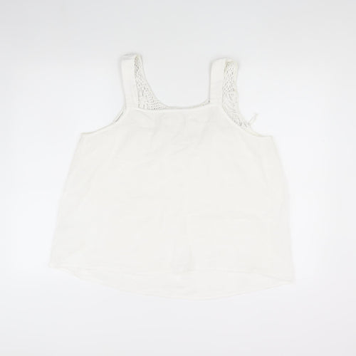 Hush Women's White Camisole Tank Top Size 14