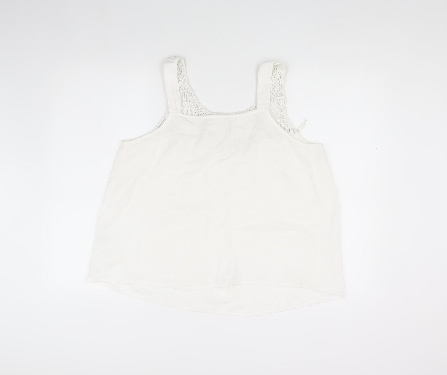 Hush Women's White Camisole Tank Top Size 14