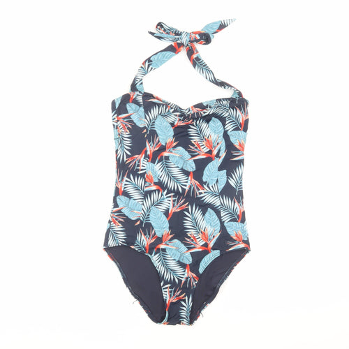 FatFace Women's Multicoloured Halter One Piece Size 8