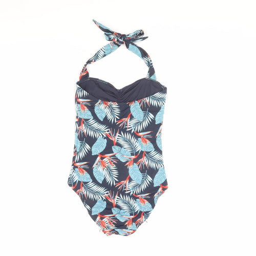 FatFace Women's Multicoloured Halter One Piece Size 8