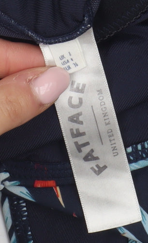 FatFace Women's Multicoloured Halter One Piece Size 8