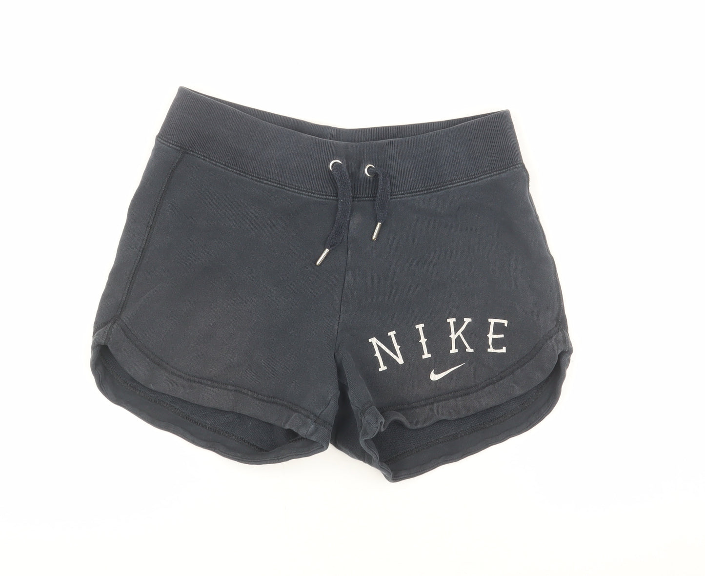 Nike Women's Black XS Sweat Shorts with Drawstring