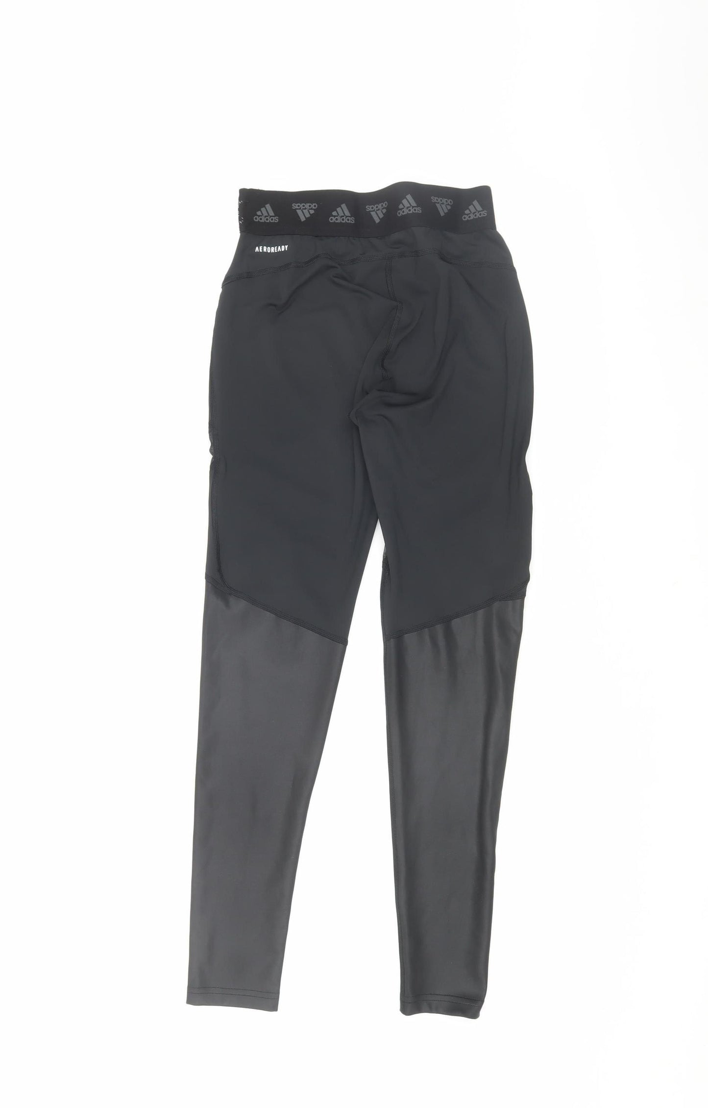 Adidas Women's Black Leggings S Elastic Waist Performance