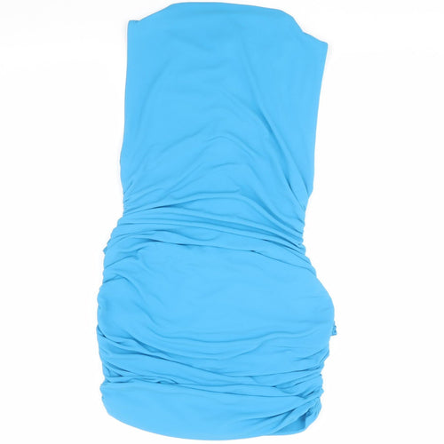 Zara Women’s Blue Bodycon Dress Size M