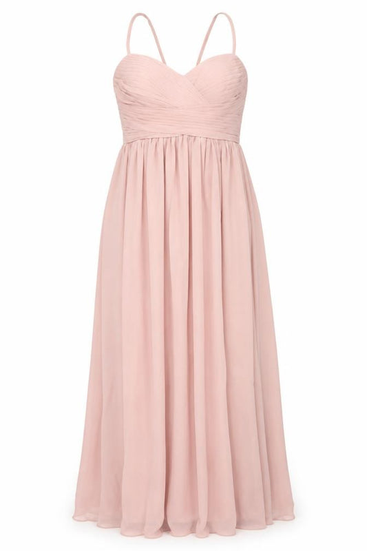 JJ's House Pink Maxi Dress Women 12 Formal Chiffon Sleeveless