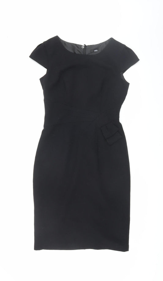 Marks and Spencer Women's Black Pencil Dress, Size 10