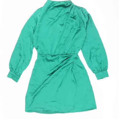 Zara Women's Green XS Short Shift Dress