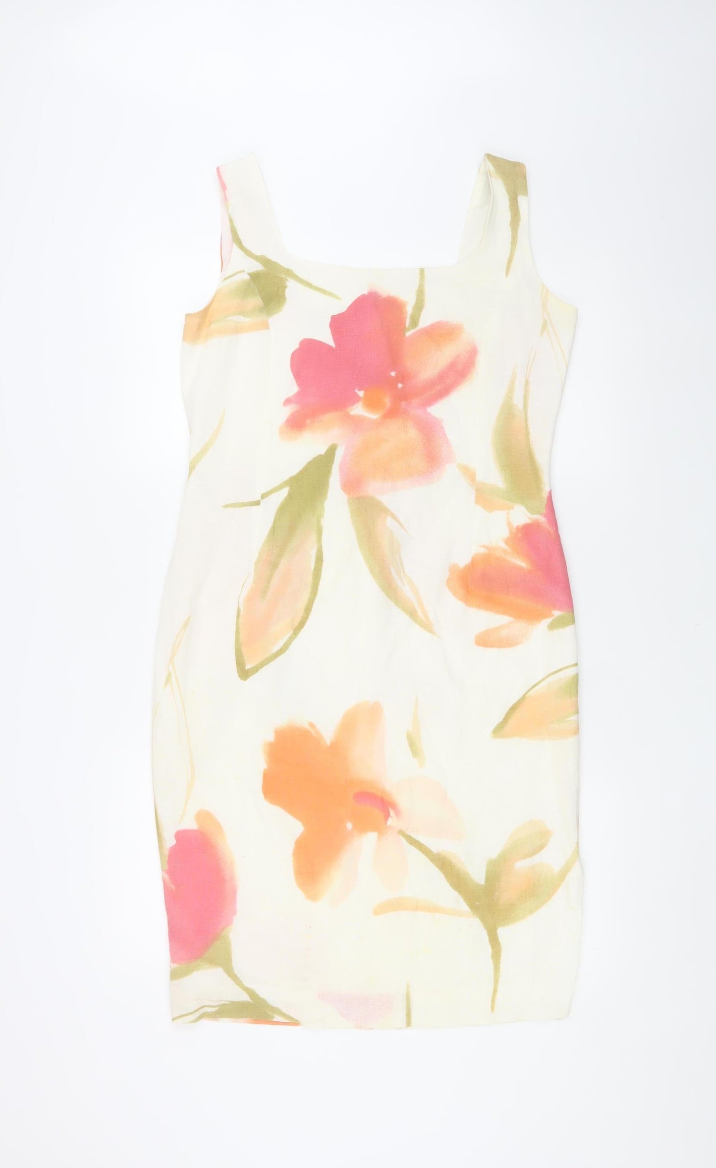 Presen Women's Floral Multicoloured Sheath Dress Size 12