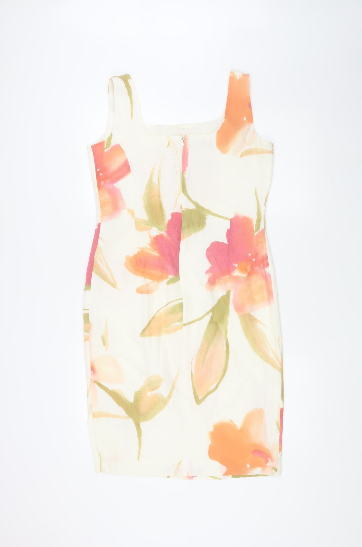 Presen Women's Floral Multicoloured Sheath Dress Size 12