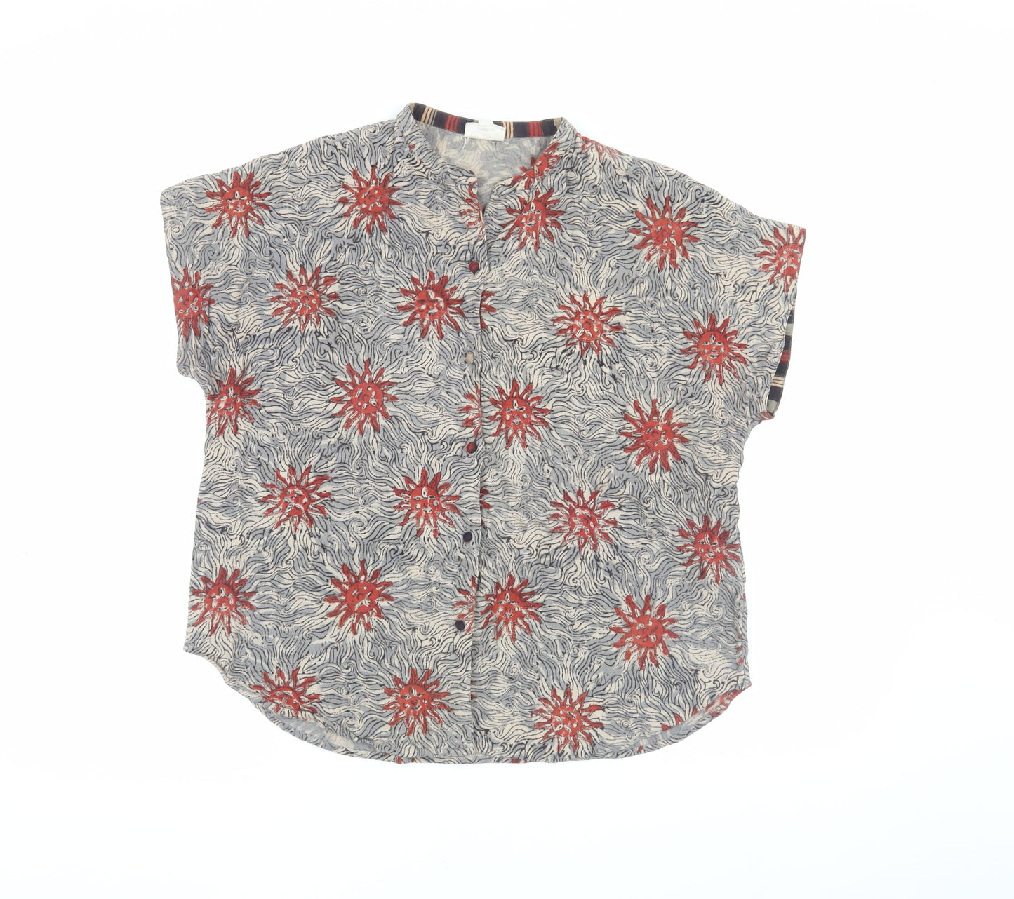 Anokhi Women's Multicoloured Floral Blouse L