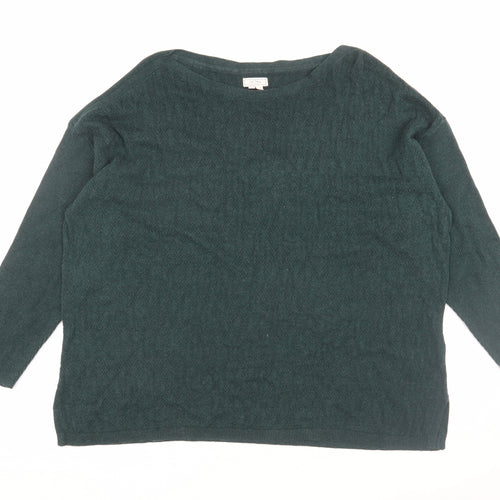 Fat Face Women's Green Pullover Jumper Size 20