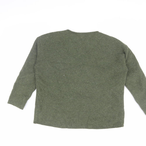 Seasalt Cornwall Women's Green Pullover Jumper Size 12