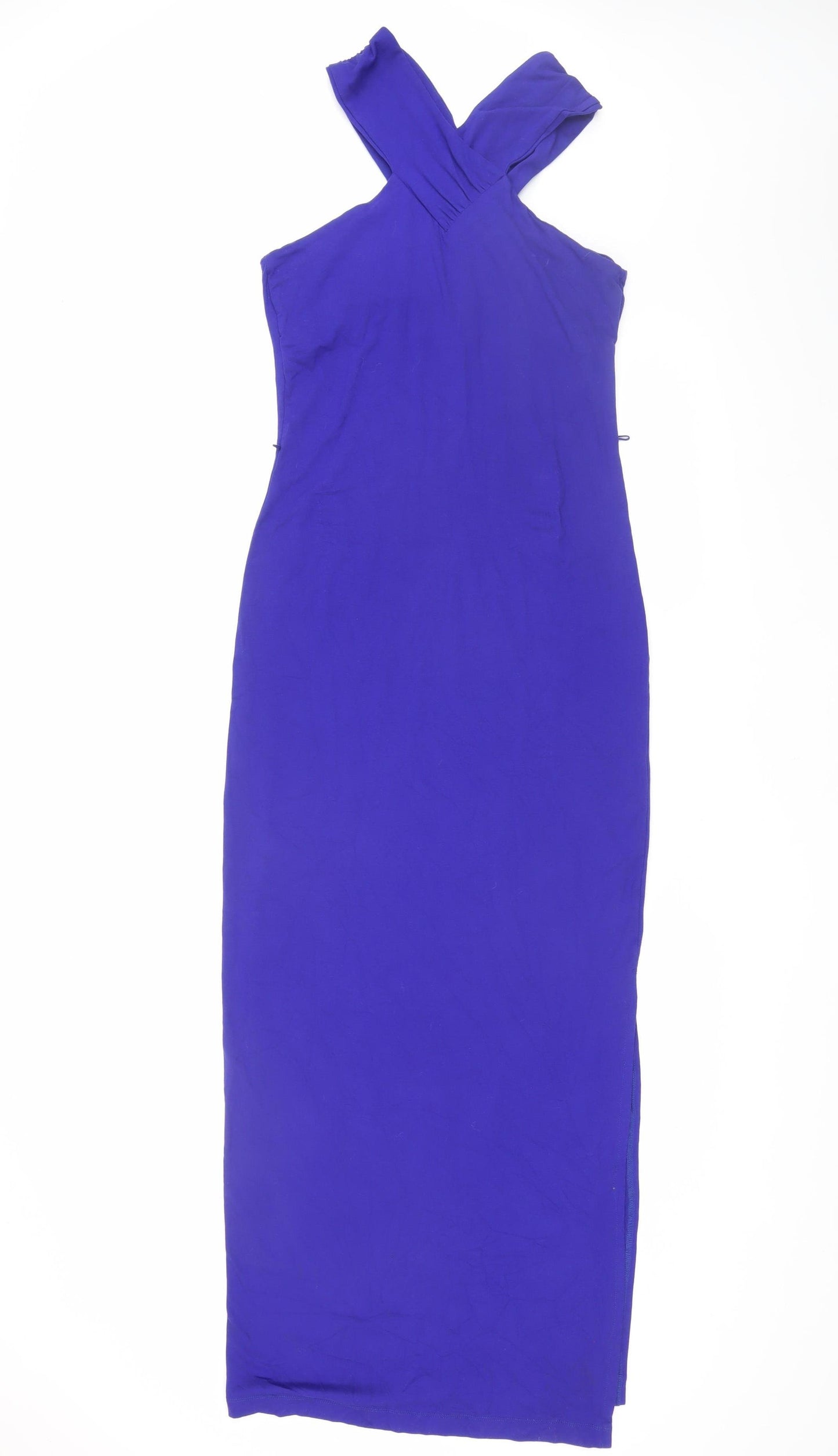 Ted Baker Women's Blue Bodycon Dress Size 8