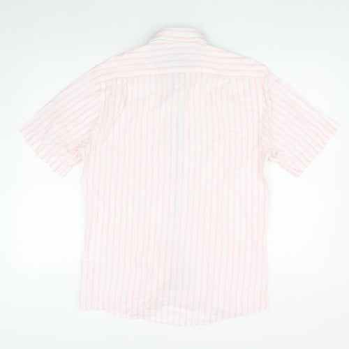 DGS Drifter Men's Pink Striped Button-Up Shirt