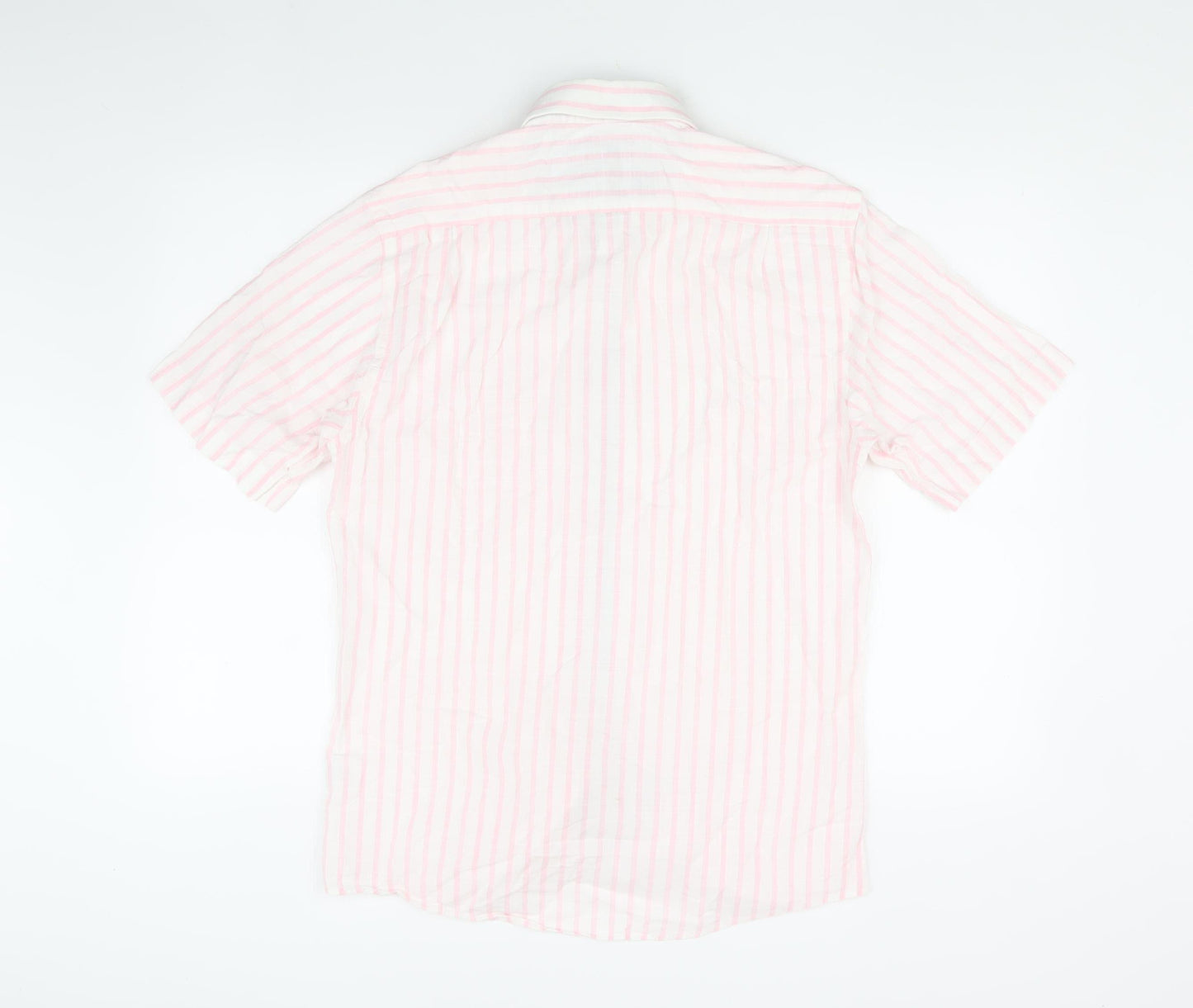 DGS Drifter Men's Pink Striped Button-Up Shirt