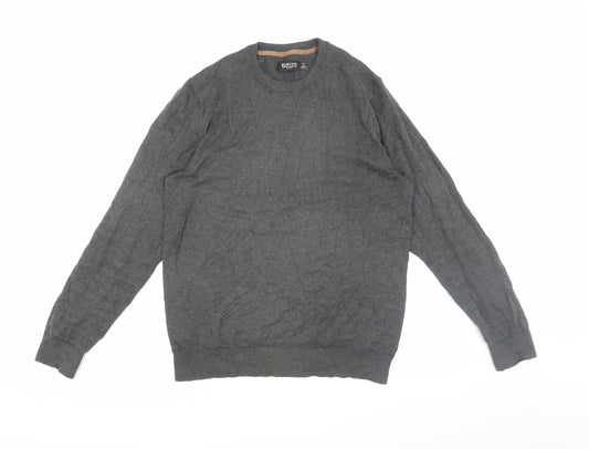 Burton Menswear Grey Pullover Jumper - M