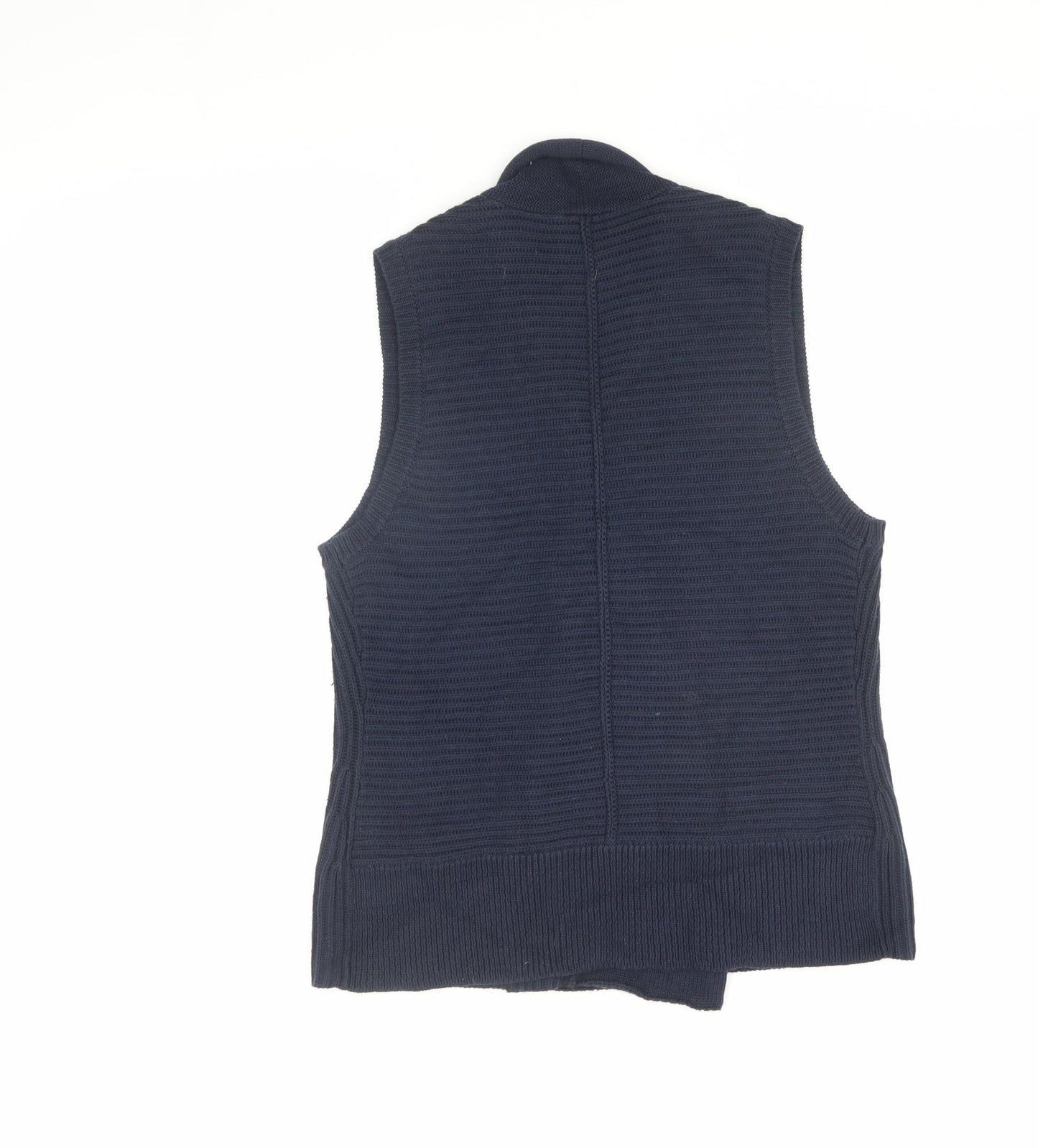 Betty Barclay Women's Blue Vest Knit Jumper Size 10