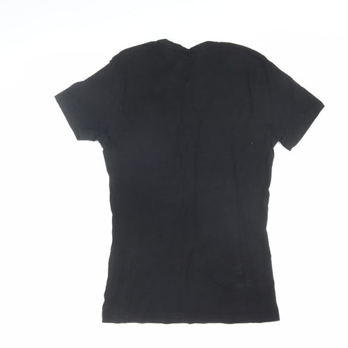 Myprotein Men's Black Crew Neck T-Shirt, Size S