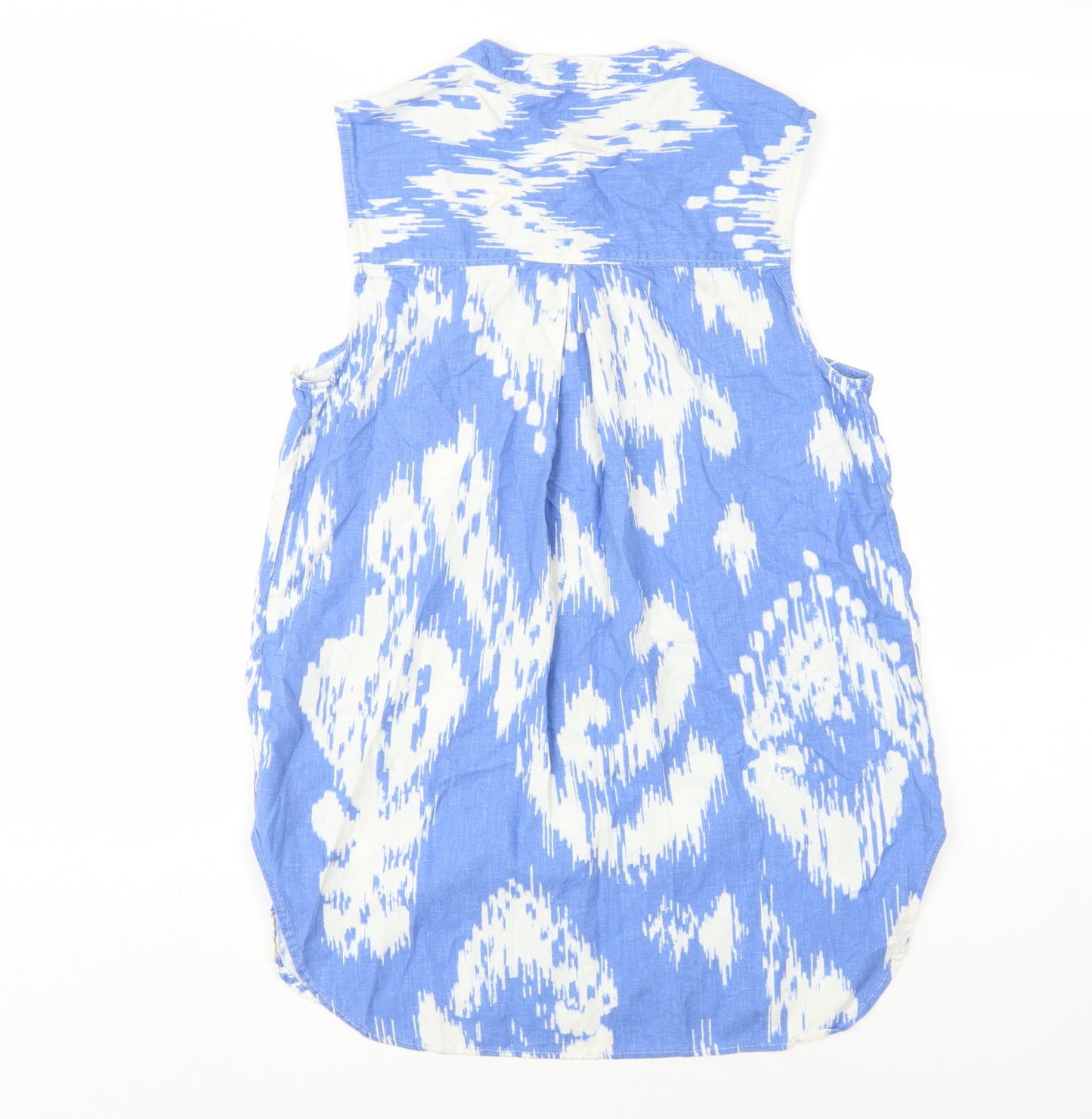 Marks and Spencer Women's Blue Floral Button-Up