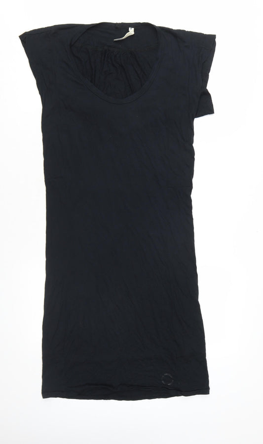 Firetrap Women's Black Modal T-Shirt Dress M