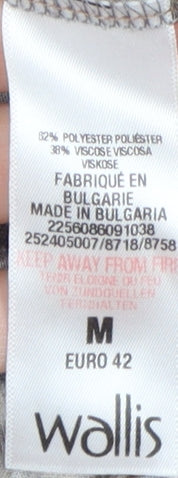 Wallis Women's Brown Sleeveless Tunic Blouse - Size 14