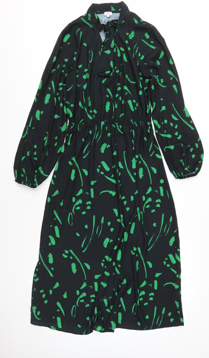 River Island Women's Multicoloured Size 10 Shirt Dress