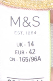 Marks and Spencer Women’s Multicoloured Linen Shirt