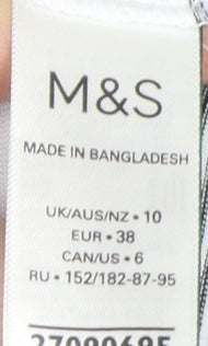 Marks and Spencer Women's Striped V-Neck Tank Top