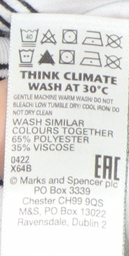 Marks and Spencer Women's Striped V-Neck Tank Top