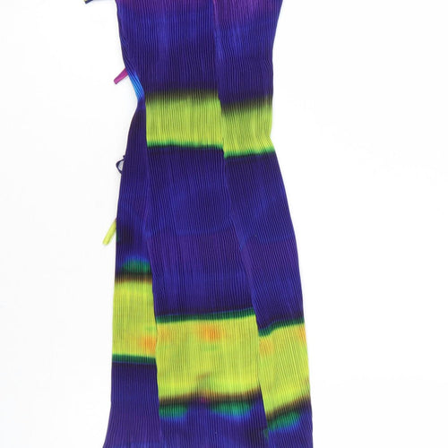 PrettyLittleThing Women's Multicoloured Bodycon Dress Size 12