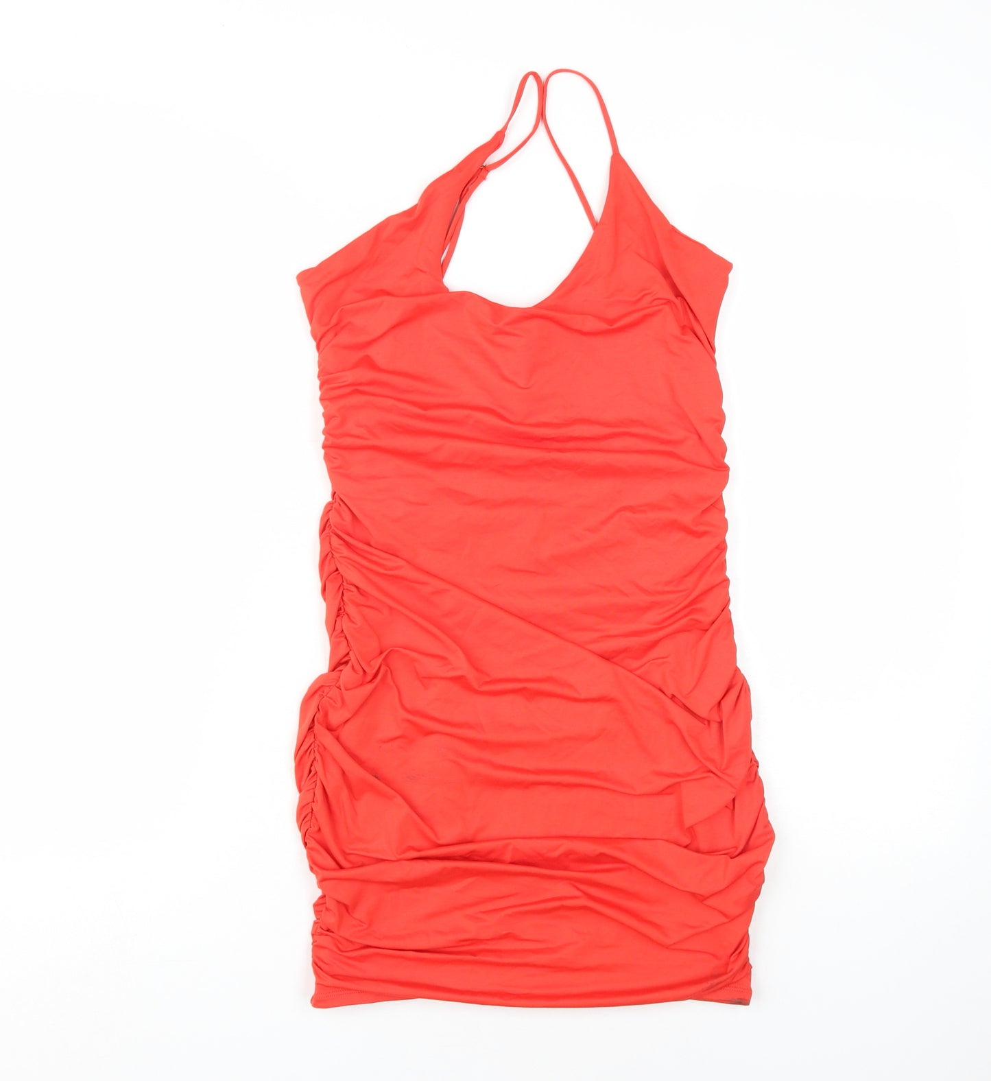 Oh Polly Women's Red Bodycon Dress, Size 12 - Party Ready!