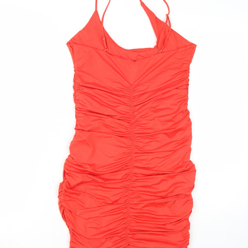 Oh Polly Women's Red Bodycon Dress, Size 12 - Party Ready!