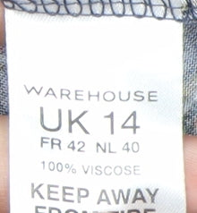 Warehouse Women's Multicoloured Paisley Dress 14