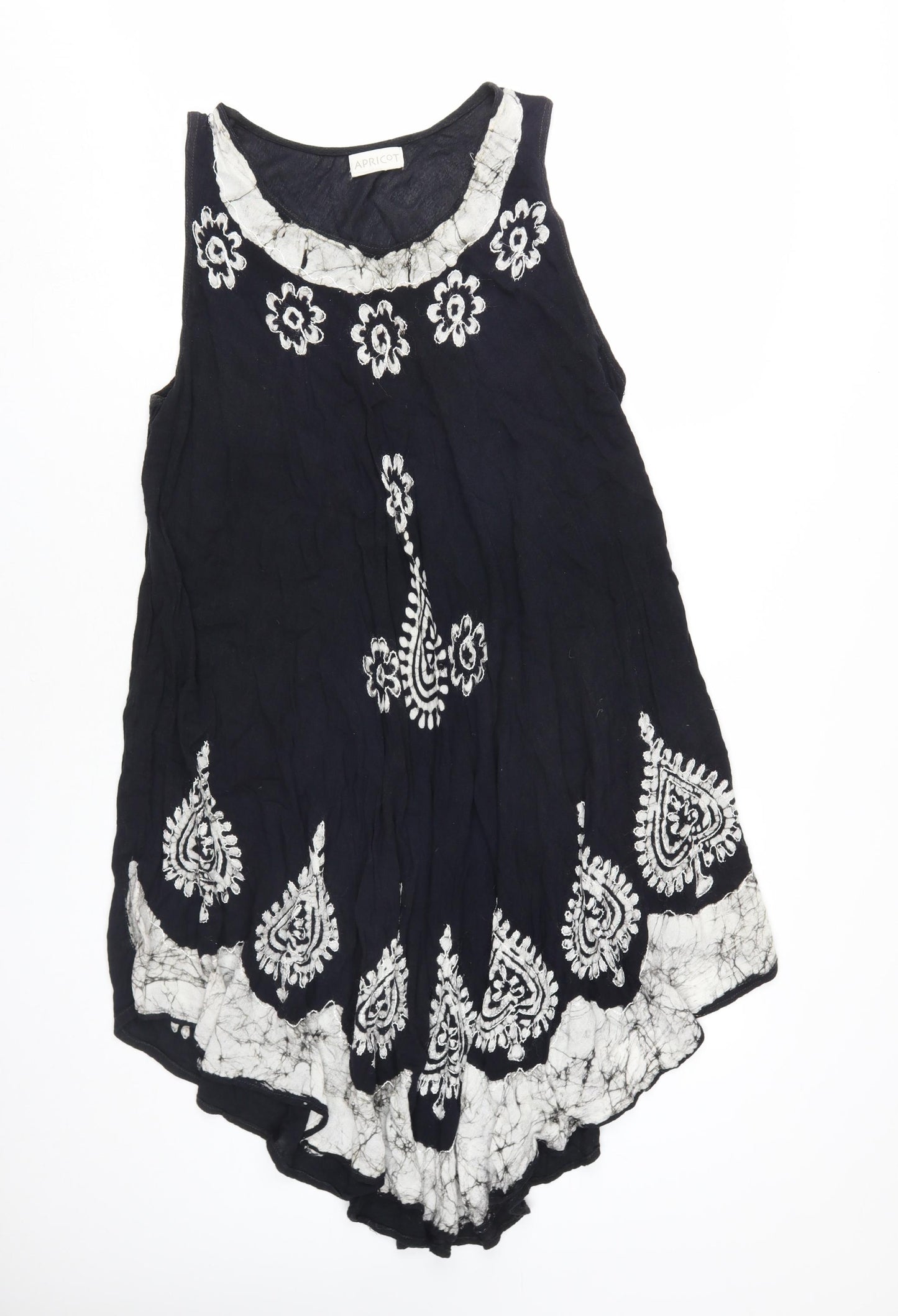 Apricot Women's Black Trapeze Dress One Size