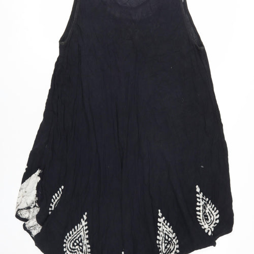 Apricot Women's Black Trapeze Dress One Size