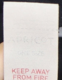 Apricot Women's Black Trapeze Dress One Size