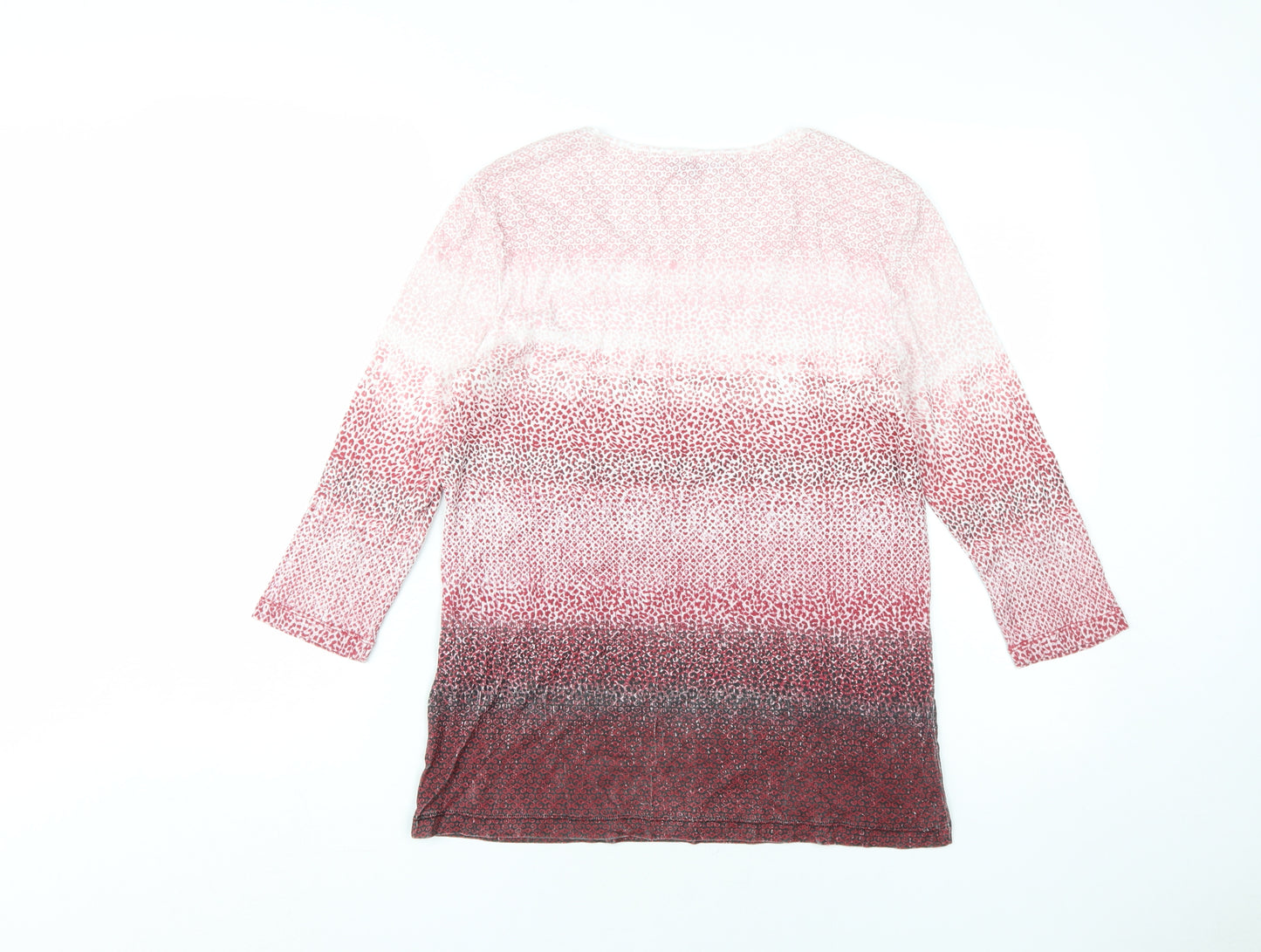 Olsen Women's Multicoloured Size 16 Jersey T-Shirt