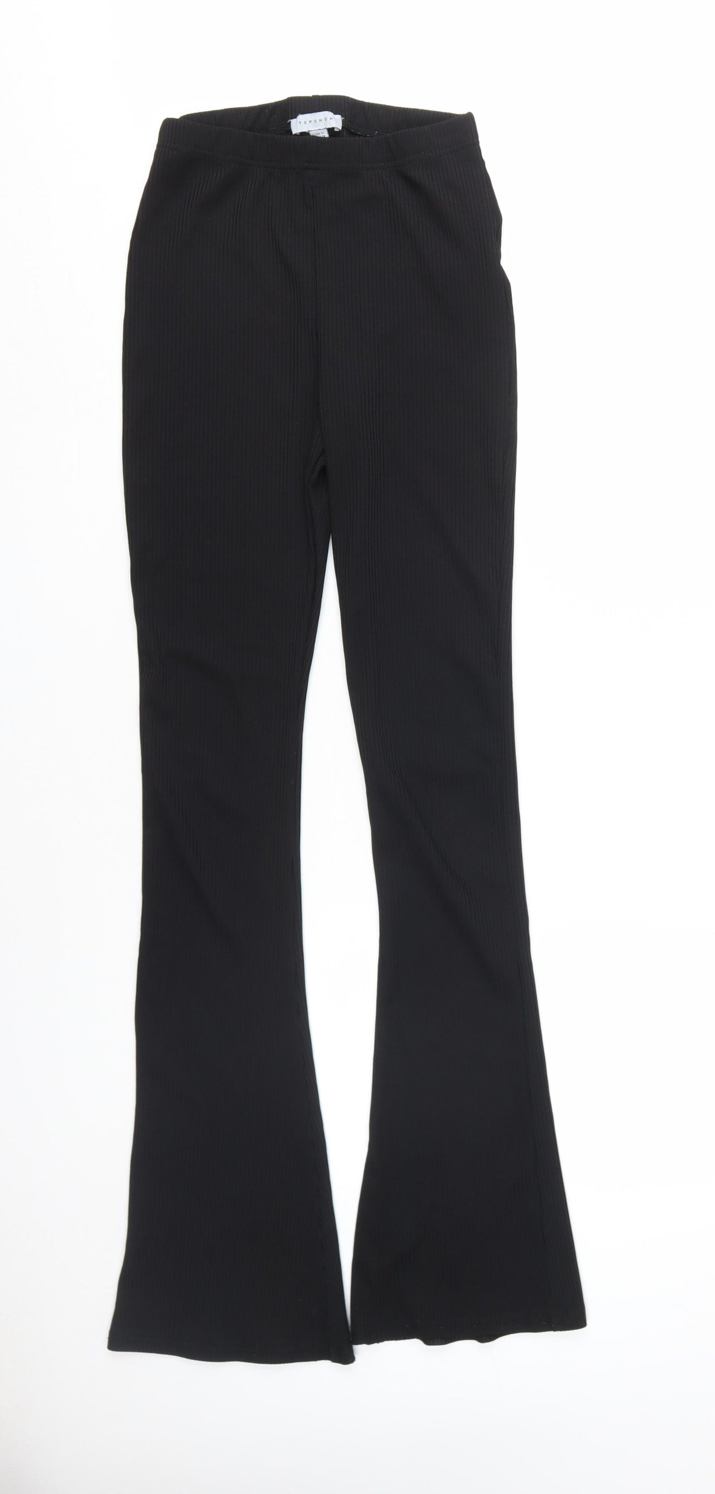 Topshop Women's Black Trousers UK 10