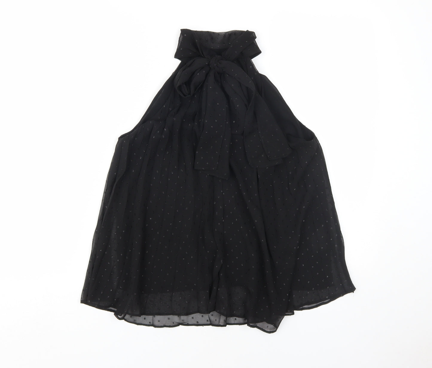 MNG Women's Black Basic Sleeveless Blouse