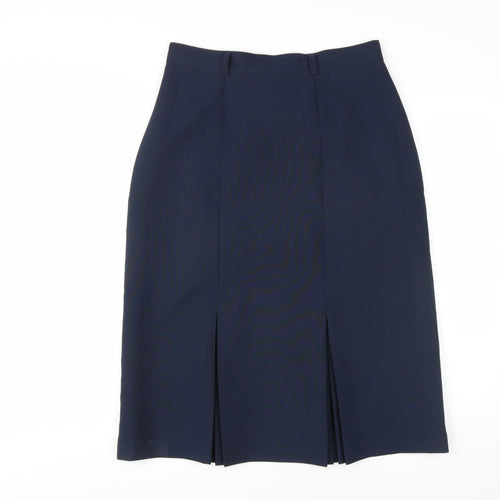 C&A Women's Blue Pencil Midi Skirt Size 16