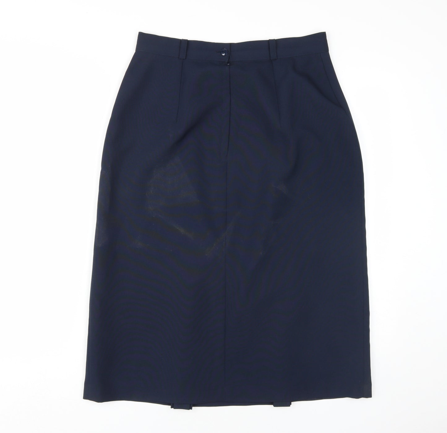 C&A Women's Blue Pencil Midi Skirt Size 16