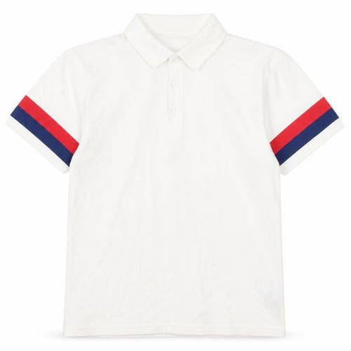 Marks and Spencer Boys Polo Shirt White 12-13 Years