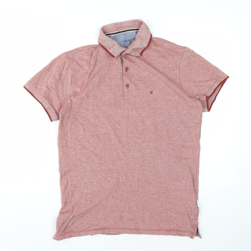 Wrangler Men's Red Polo Shirt L - Casual Short Sleeve