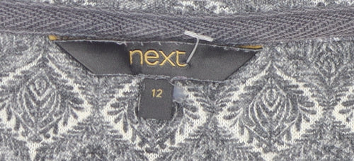 Next Women's Grey Jersey T-Shirt Size 12