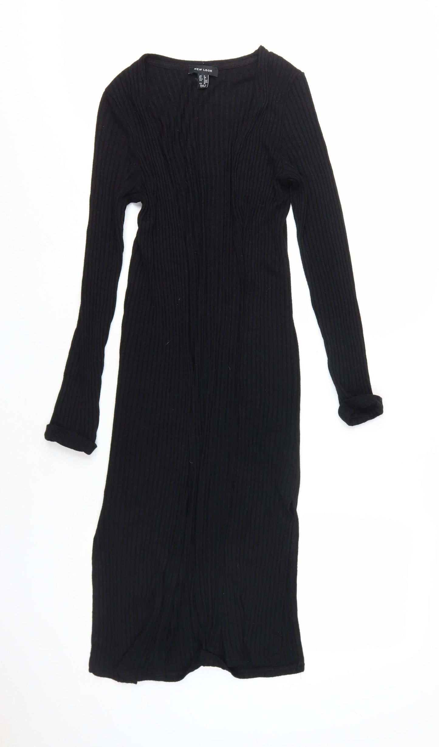 New Look Women's Black Pullover Jumper, Size 8, Slim Fit