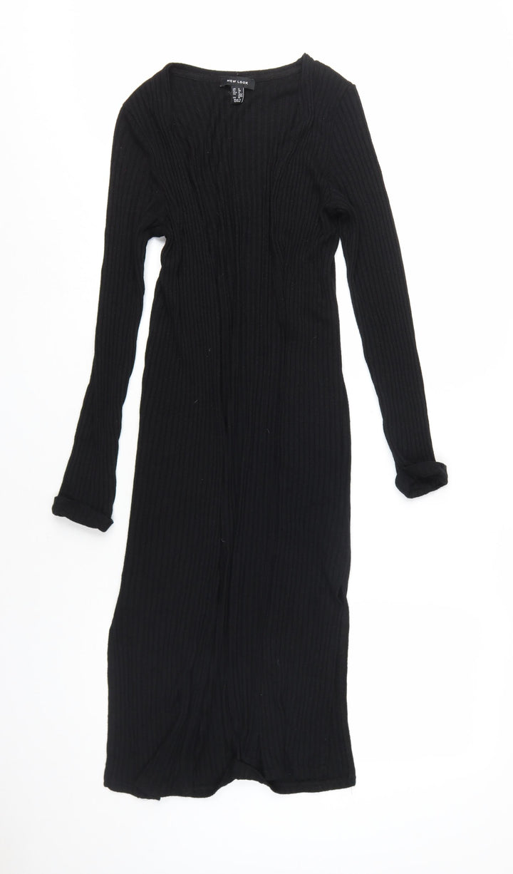 New Look Women's Black Pullover Jumper, Size 8, Slim Fit