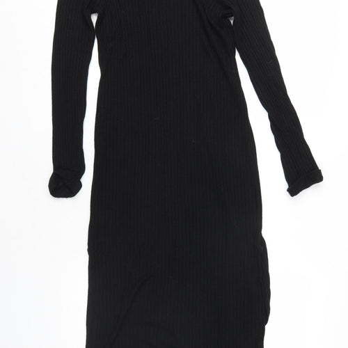 New Look Women's Black Pullover Jumper, Size 8, Slim Fit