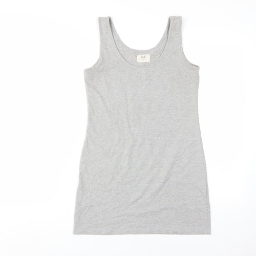 Hush Women's Grey Tank Dress, Size S, Casual Wear