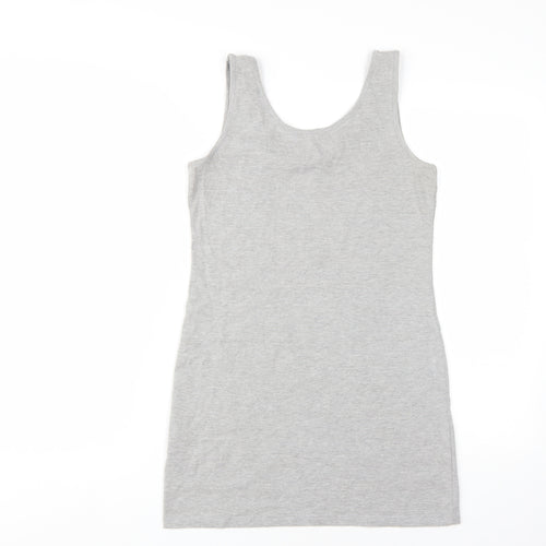 Hush Women's Grey Tank Dress, Size S, Casual Wear