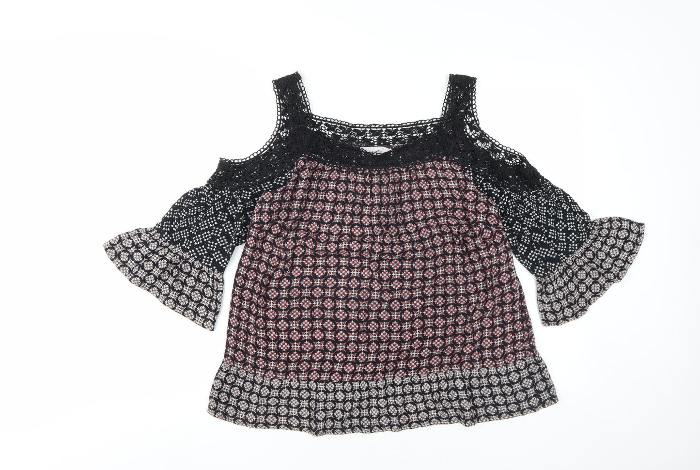 Marks & Spencer Women's Multicoloured Geometric Blouse